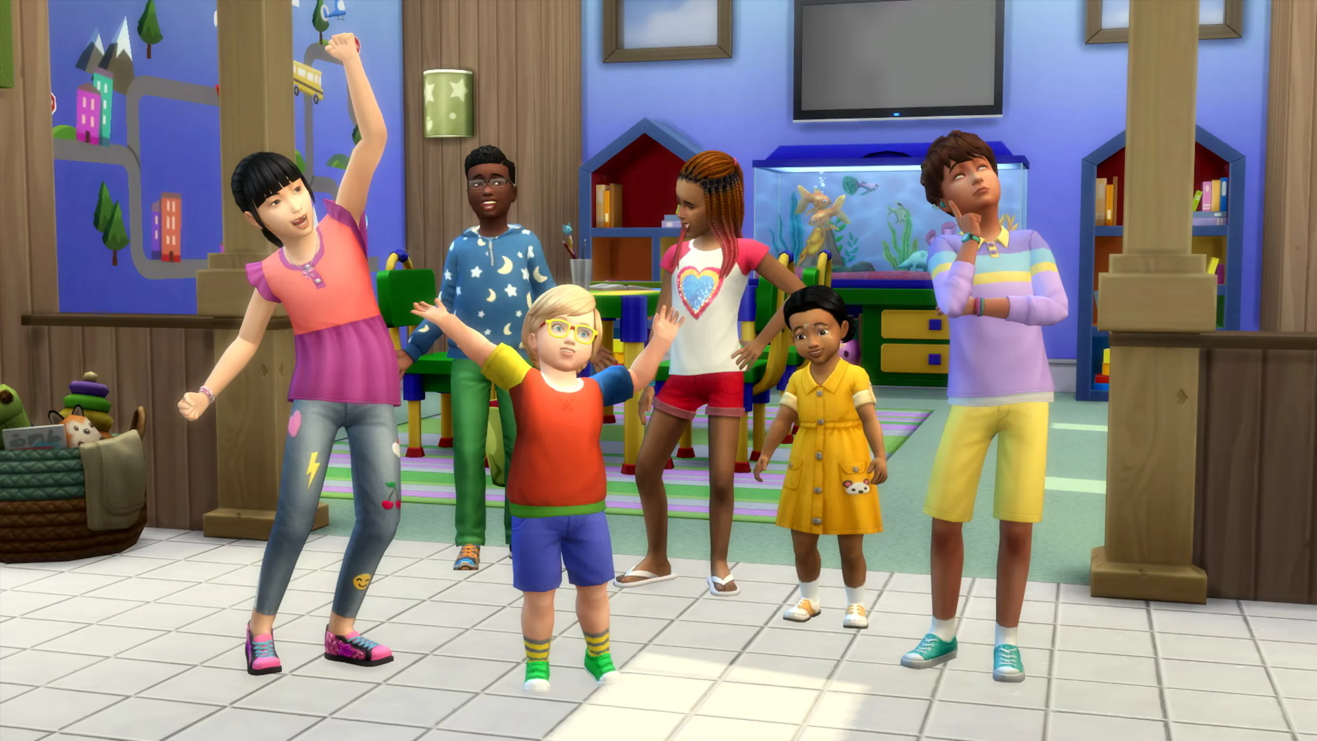 sims 4 çocuklar
