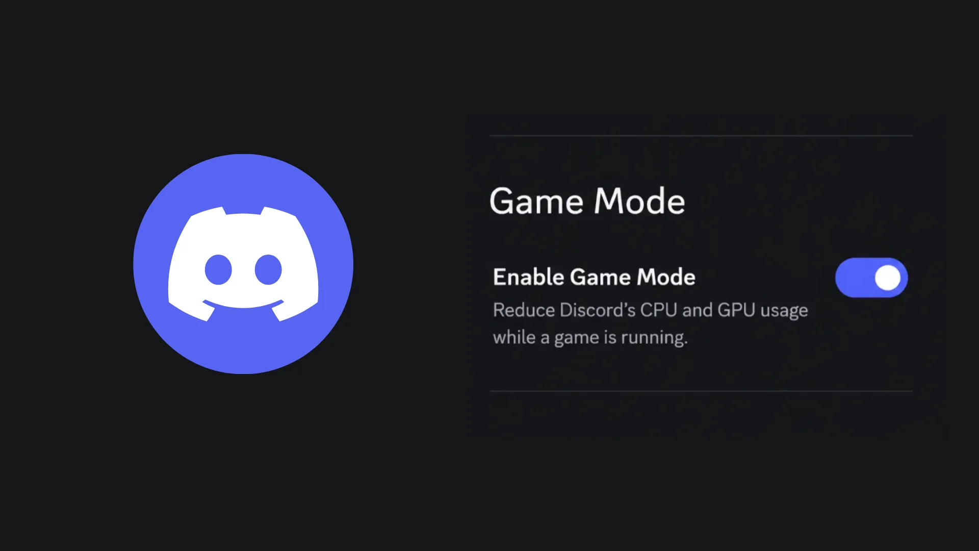 Game Mode Discord