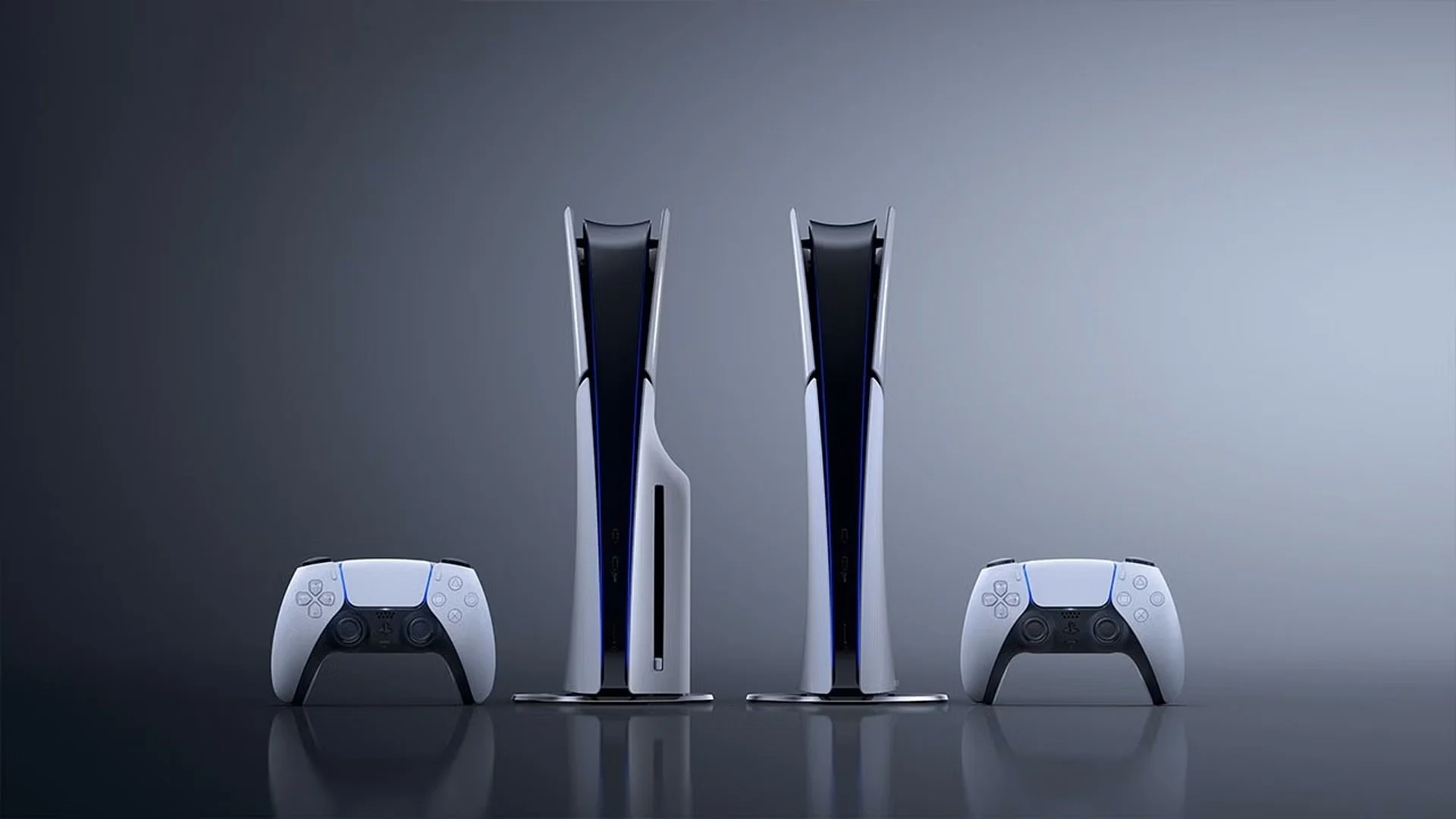 playstation slim ve digital sürüm görseli