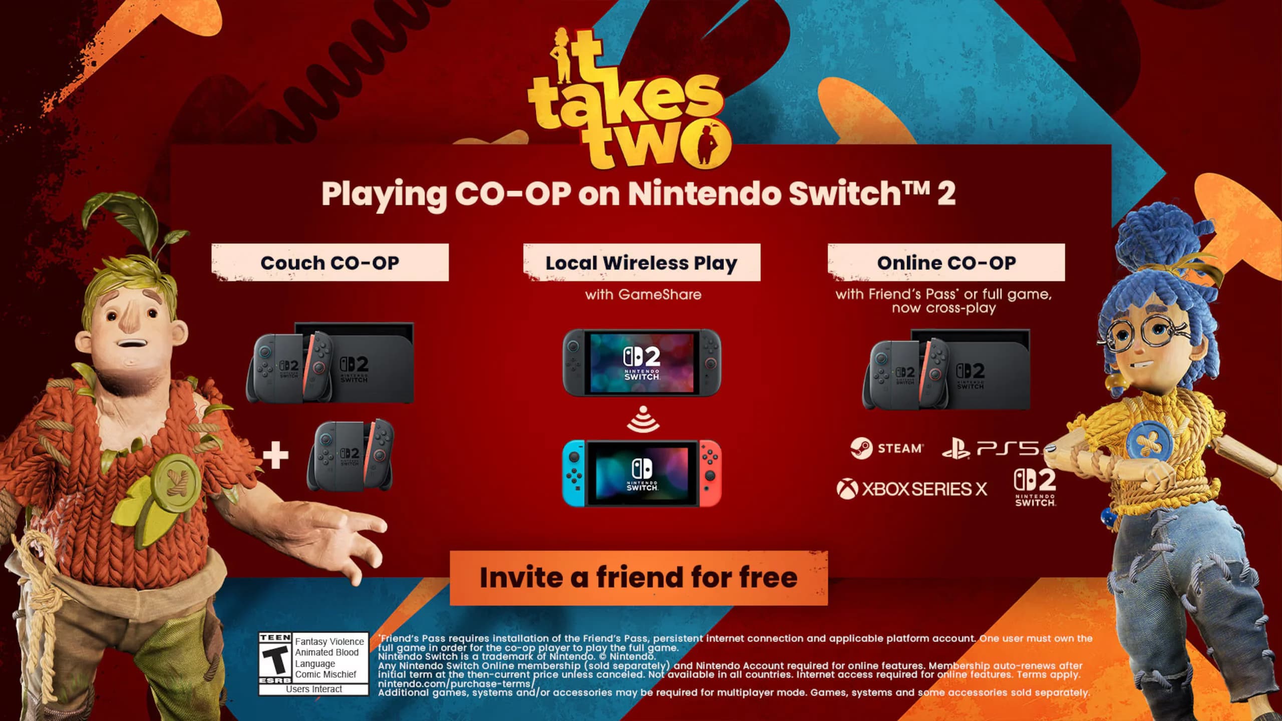 it takes two nintendo