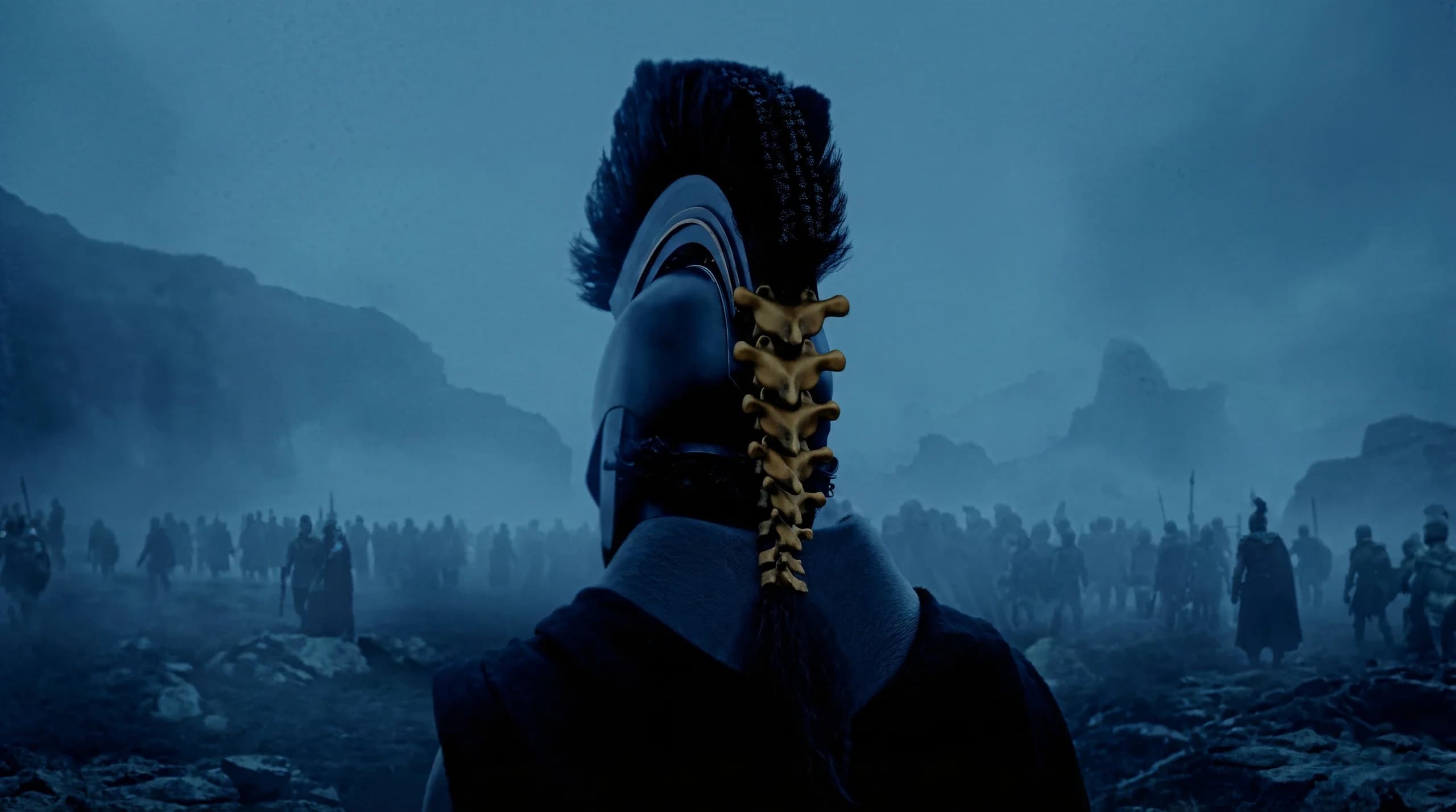 The Odyssey savaşçı görseli yakın plan