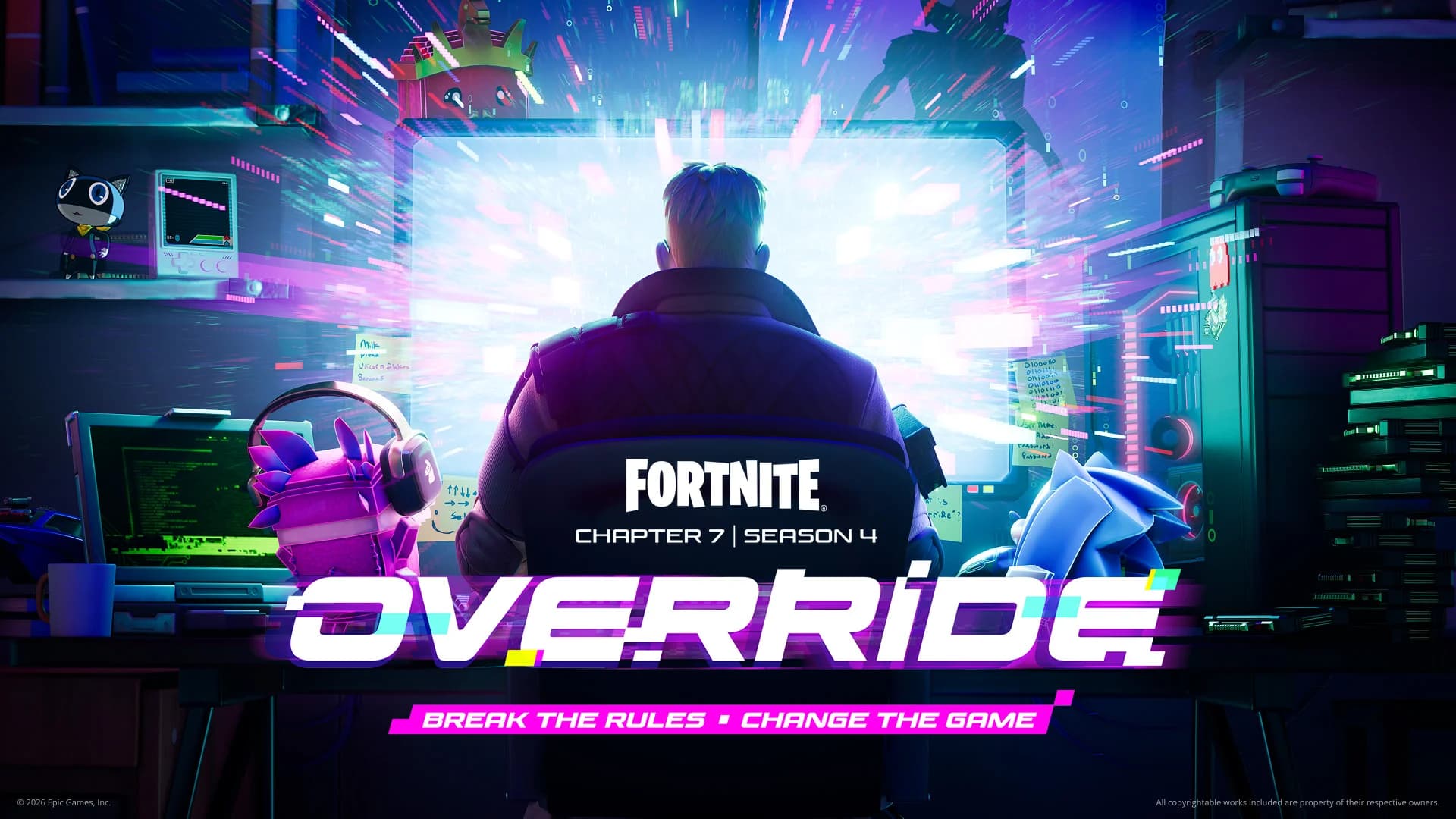 fortnite override