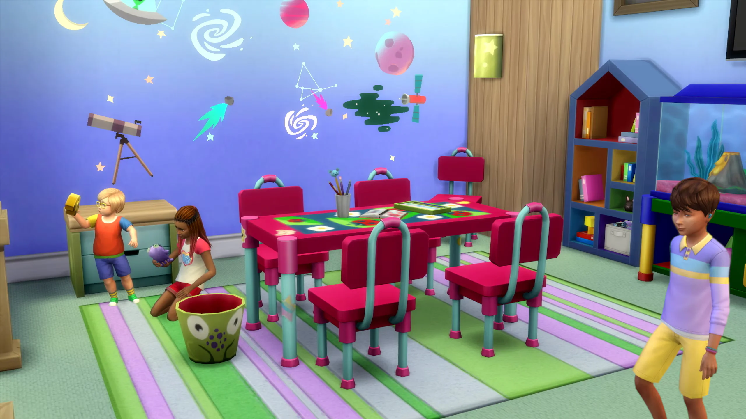 sims 4 çocuk odası