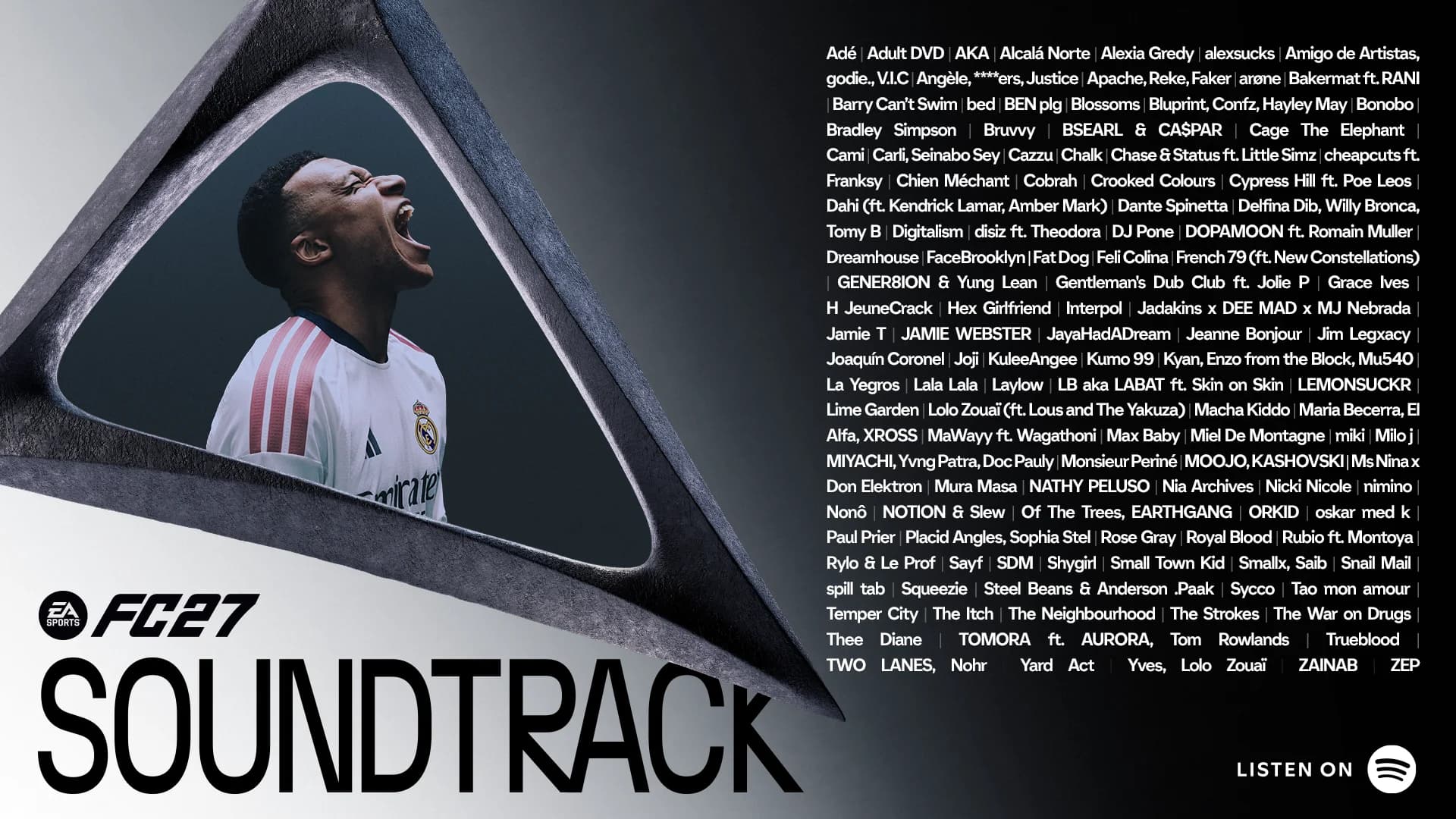 fc 27 soundtrack