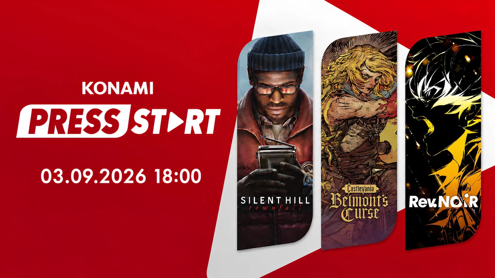 konami press start