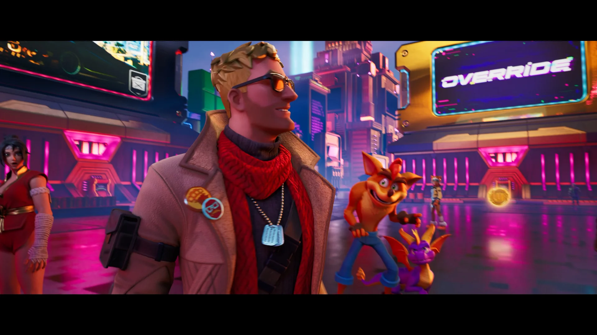 fortnite override