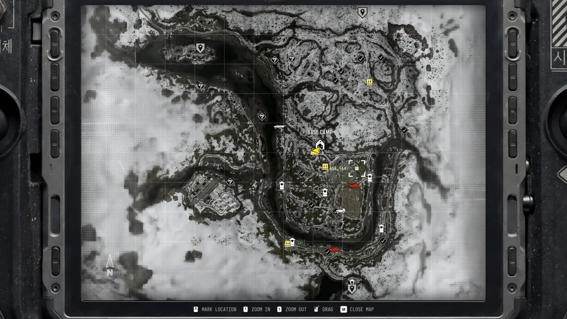 stranded map